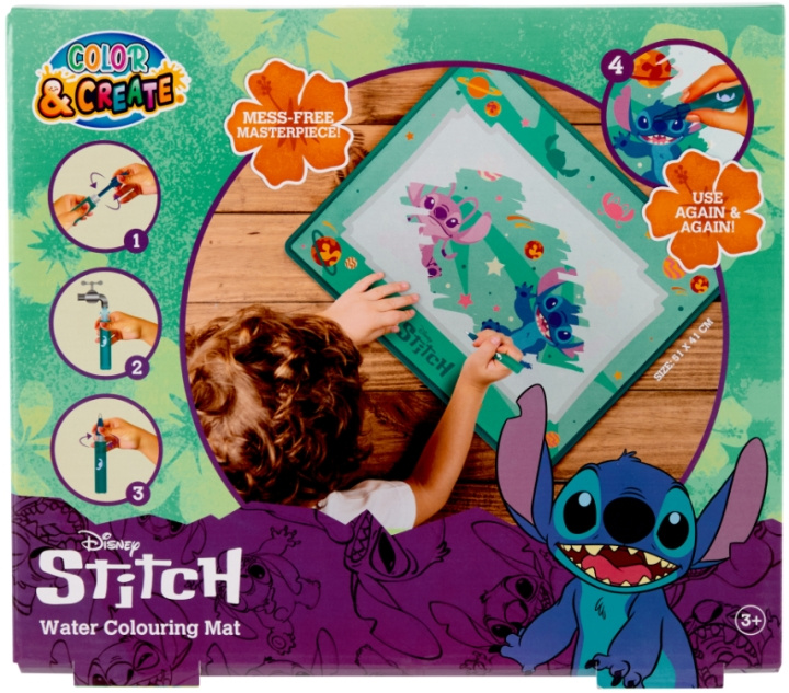 Disney Stitch Stitch – Aqua-målarmatta (ST24359) i gruppen LEKSAKER, BARN- & BABYPRODUKTER / Leksaker / Pyssel hos TP E-commerce Nordic AB (D43302)