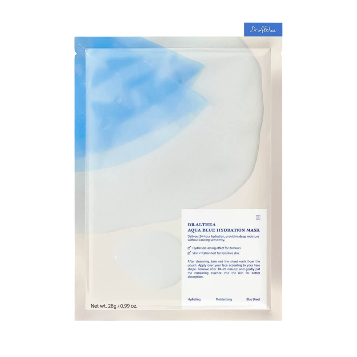 Dr. Althea Aqua Blue Hydration Mask – Aqua Blue i gruppen SKÖNHET & HÄLSA / Hudvård / Ansiktsvård / Masker hos TP E-commerce Nordic AB (D43315)