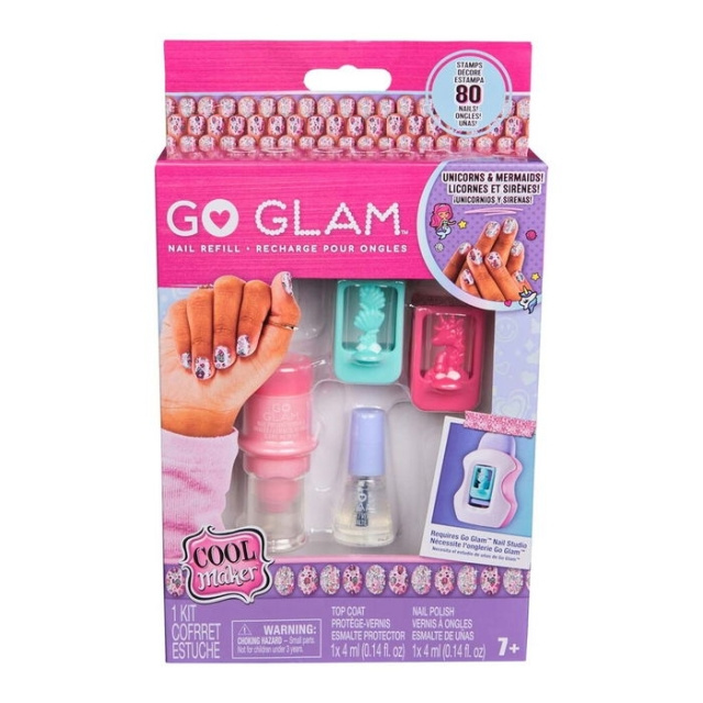Cool Maker Go Glam Mani-Mask – Nail Studio Refill (6070855) i gruppen LEKSAKER, BARN- & BABYPRODUKTER / Leksaker / Lilla hemmet & Rollek hos TP E-commerce Nordic AB (D43331)