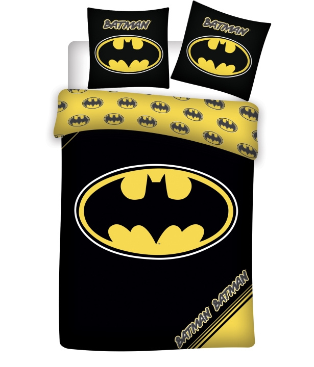 BrandMac Sängkläder – Vuxenstorlek 140 x 200 cm – Batman (1000483) i gruppen HEM, HUSHÅLL & TRÄDGÅRD / Inredning / Sängkläder hos TP E-commerce Nordic AB (D43337)