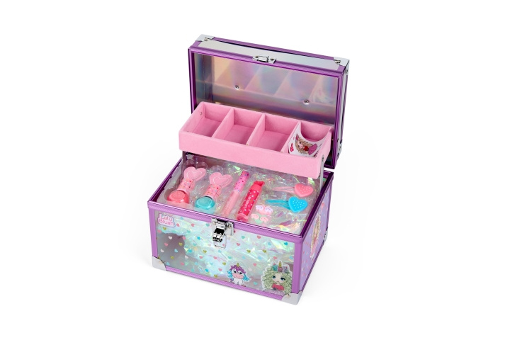 CREATE it! Lulu Blush sminkväska, transparent (84952) i gruppen LEKSAKER, BARN- & BABYPRODUKTER / Leksaker / Lilla hemmet & Rollek hos TP E-commerce Nordic AB (D43343)