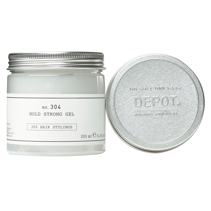 Depot The Male Tools & Co. Depot - No. 304 Hold Strong Gel 200 ml i gruppen SKÖNHET & HÄLSA / Hår & Styling / Hårstylingprodukter / Hårvax hos TP E-commerce Nordic AB (D43417)