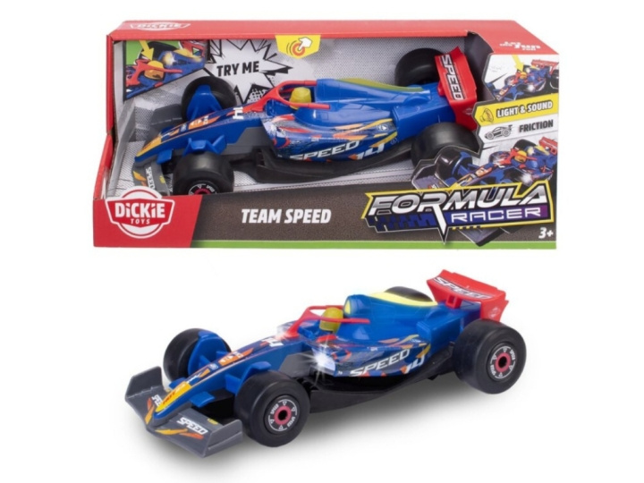 Dickie Toys Formula Racer Team SPEED (203764037) i gruppen LEKSAKER, BARN- & BABYPRODUKTER / Leksaker / Leksaksbilar & andra fordon hos TP E-commerce Nordic AB (D43470)