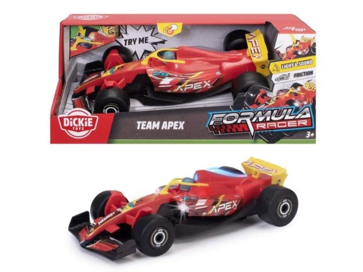 Dickie Toys Formula Racer Team APEX (203764038) i gruppen LEKSAKER, BARN- & BABYPRODUKTER / Leksaker / Leksaksbilar & andra fordon hos TP E-commerce Nordic AB (D43471)