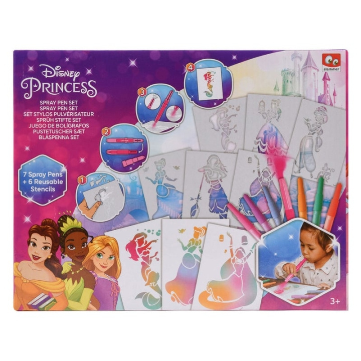 Disney Princess – Set med spraypennor (DP22364) i gruppen LEKSAKER, BARN- & BABYPRODUKTER / Leksaker / Pyssel hos TP E-commerce Nordic AB (D43482)