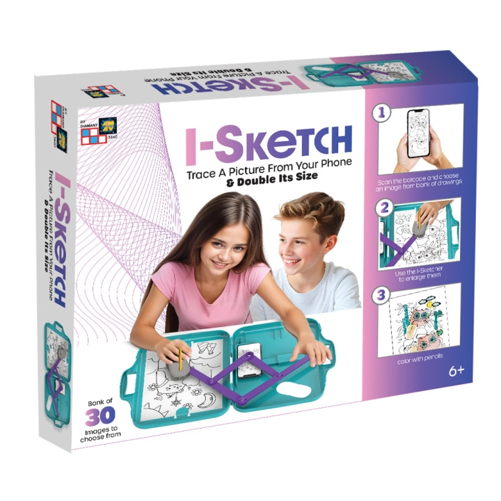 Diamant I-Sketch (107011) i gruppen LEKSAKER, BARN- & BABYPRODUKTER / Leksaker / Pyssel hos TP E-commerce Nordic AB (D43502)
