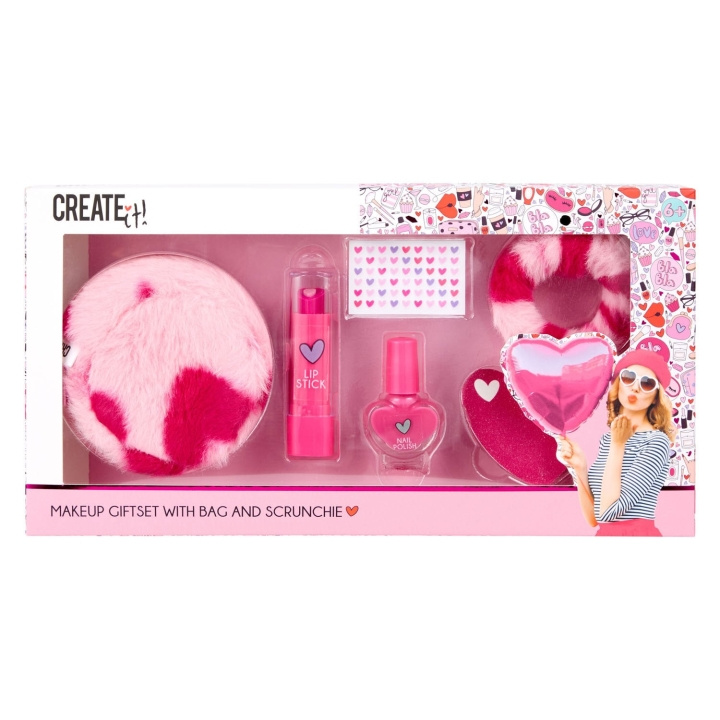 CREATE it! Love Makeup Set Hearts (84592) i gruppen LEKSAKER, BARN- & BABYPRODUKTER / Leksaker / Lilla hemmet & Rollek hos TP E-commerce Nordic AB (D43538)