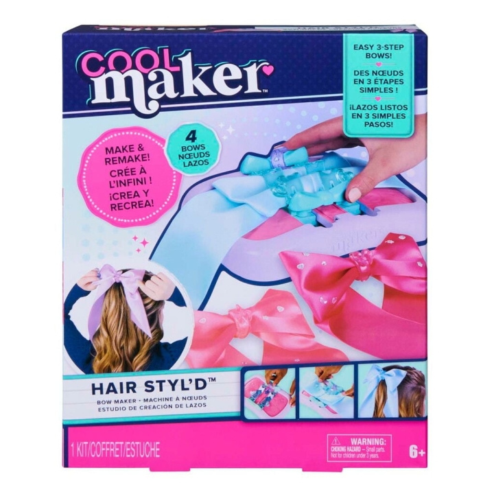 Cool Maker Bowtique Bow Maker Set (6075223) i gruppen LEKSAKER, BARN- & BABYPRODUKTER / Leksaker / Pyssel hos TP E-commerce Nordic AB (D43546)