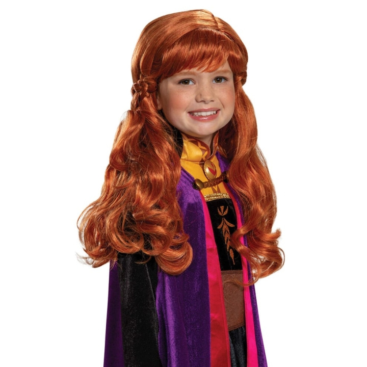 Disney Anna-peruk (22815-15L-6) i gruppen LEKSAKER, BARN- & BABYPRODUKTER / Leksaker / Maskeradkläder hos TP E-commerce Nordic AB (D43547)