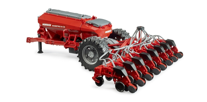 Bruder Horsch enkelkornssåmaskin Maestro 8 CX (02037) i gruppen LEKSAKER, BARN- & BABYPRODUKTER / Leksaker / Leksaksbilar & andra fordon hos TP E-commerce Nordic AB (D43608)