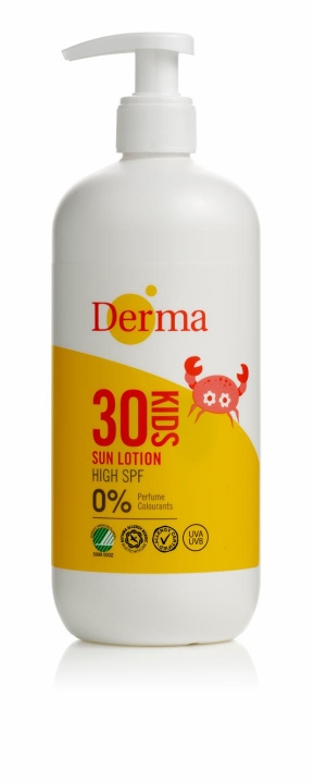 Derma Solkräm för barn SPF 30 500 ml i gruppen SKÖNHET & HÄLSA / Hudvård / Solskydd & Tanning / Solskydd hos TP E-commerce Nordic AB (D43614)