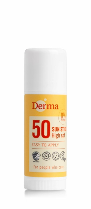 Derma Solstift SPF 50 18 ml i gruppen SKÖNHET & HÄLSA / Hudvård / Solskydd & Tanning / Solskydd hos TP E-commerce Nordic AB (D43630)
