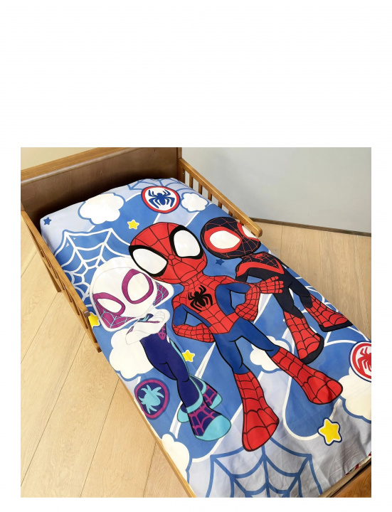BrandMac Sängkläder – Vuxenstorlek 140 x 200 cm – Spidey (1001016) i gruppen HEM, HUSHÅLL & TRÄDGÅRD / Inredning / Sängkläder hos TP E-commerce Nordic AB (D43638)