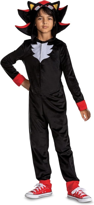 Disguise Sonic-filmkostym – Shadow (128 cm) (162009K) i gruppen LEKSAKER, BARN- & BABYPRODUKTER / Leksaker / Maskeradkläder hos TP E-commerce Nordic AB (D43655)