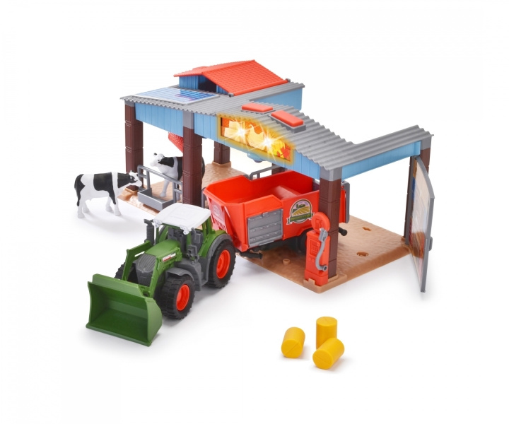 Dickie Toys Bondgårdsstation (203735003) i gruppen LEKSAKER, BARN- & BABYPRODUKTER / Leksaker / Leksaksbilar & andra fordon hos TP E-commerce Nordic AB (D43668)