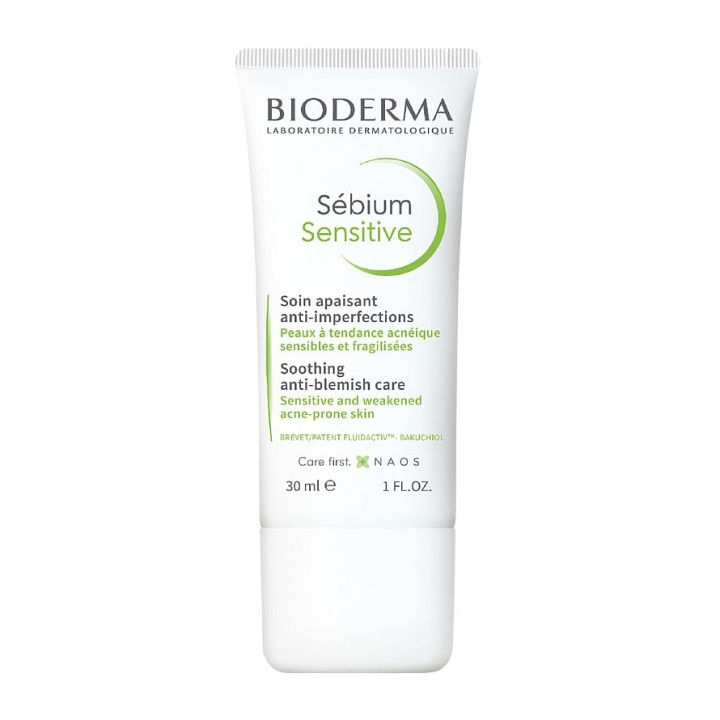 Bioderma Sébium Sensitive 30 ml i gruppen SKÖNHET & HÄLSA / Hudvård / Ansiktsvård / Dagkräm hos TP E-commerce Nordic AB (D43681)