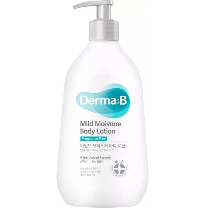 Derma:B Mild Moisture Body Lotion 400ml i gruppen SKÖNHET & HÄLSA / Hudvård / Kroppsvård / Body lotion hos TP E-commerce Nordic AB (D43704)