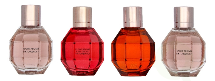 Viktor & Rolf Miniature Set 28 ml 2x Flowerbomb Edp Spray 7ml/Ruby Orchid Edp Spray 7ml/Tiger Lily Edp Spray 7ml i gruppen SKÖNHET & HÄLSA / Doft & Parfym / Parfym / Parfymboxar hos TP E-commerce Nordic AB (D43775)