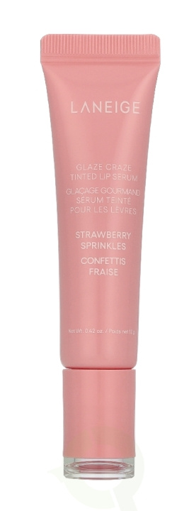 Laneige Glaze Craze Tinted Lip Serum 12 g Strawberry Spinkles i gruppen SKÖNHET & HÄLSA / Makeup / Läppar / Läppbalsam hos TP E-commerce Nordic AB (D43793)