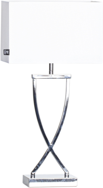 By Rydéns Bordslampa Omega 52 cm krom/vit 2820430-5000 By Rydéns