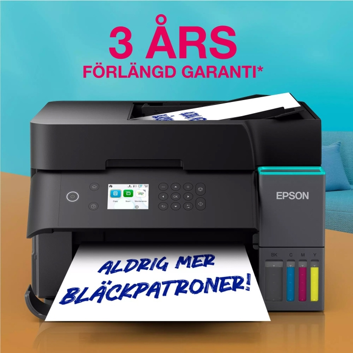 Epson Bläckstråleskrivare EcoTank ET-3950 Epson i gruppen DATORER & KRINGUTRUSTNING / Skrivare & Tillbehör / Skrivare / 3D-Skrivare & Tillbehör / Skrivare hos TP E-commerce Nordic AB (D43989)