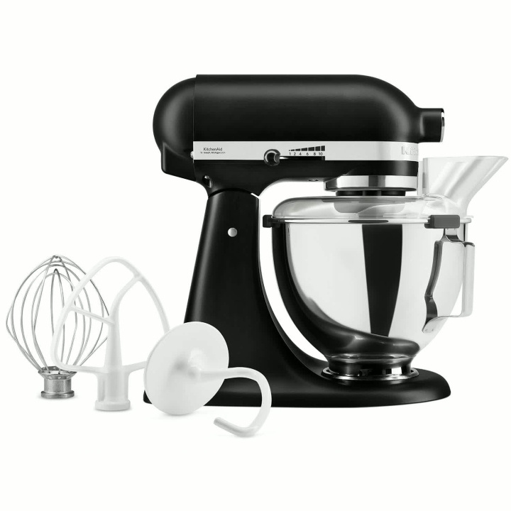 KitchenAid Köksmaskin 4.3L Black matt 5KSM95PSEBM i gruppen HEM, HUSHÅLL & TRÄDGÅRD / Hushållsmaskiner / Matberedare & Köksassistenter hos TP E-commerce Nordic AB (D44008)
