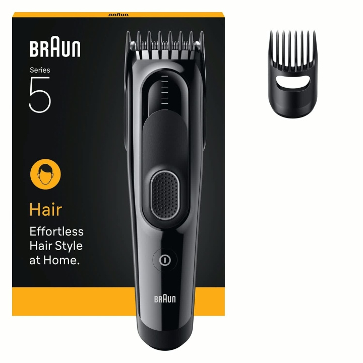 Braun Hårklippare HC5510 +2 Stylingverktyg i gruppen SKÖNHET & HÄLSA / Hår & Styling / Rakning & Trimning / Hårtrimmers hos TP E-commerce Nordic AB (D44029)
