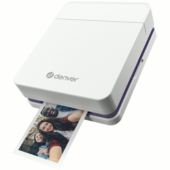 Denver Mobil färg-skrivare Bluetooth Batteri App-styrd MCP-6010 Vit i gruppen DATORER & KRINGUTRUSTNING / Skrivare & Tillbehör / Skrivare / 3D-Skrivare & Tillbehör / Skrivare hos TP E-commerce Nordic AB (D44044)