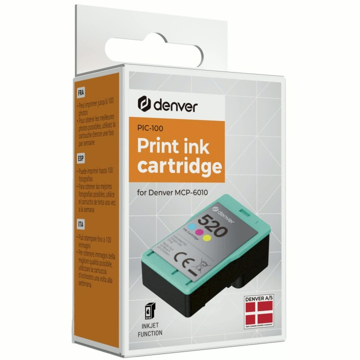 Denver Extra färg-patron till Denver MCP-6010 i gruppen DATORER & KRINGUTRUSTNING / Skrivare & Tillbehör / Bläck & Toner / Bläckpatroner hos TP E-commerce Nordic AB (D44045)