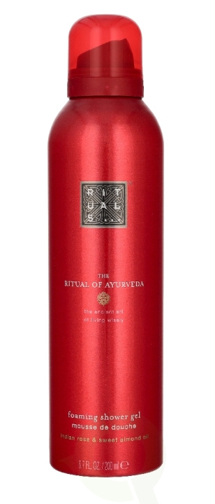Rituals Ayurveda Foaming Shower Gel 200 ml i gruppen SKÖNHET & HÄLSA / Hudvård / Kroppsvård / Bad & Duschcreme hos TP E-commerce Nordic AB (D44171)