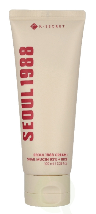 K-SECRET Seoul 1988 Cream Snail Mucin 93% + Rice 100 ml