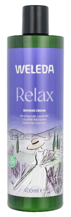 Weleda Relax soothing Lavender Shower Cream 400 ml i gruppen SKÖNHET & HÄLSA / Hudvård / Kroppsvård / Bad & Duschcreme hos TP E-commerce Nordic AB (D44248)