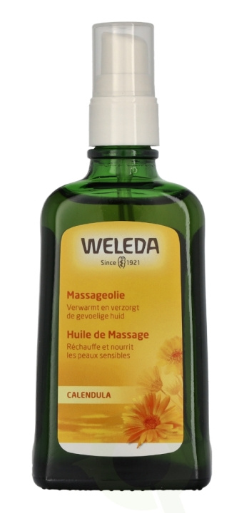 Weleda Calendula Massage Oil 100 ml i gruppen SKÖNHET & HÄLSA / Hudvård / Kroppsvård / Kroppsolja hos TP E-commerce Nordic AB (D44262)