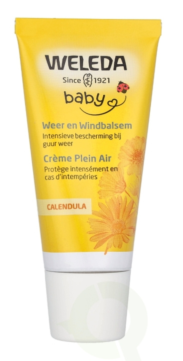 Weleda Baby Calendula Wind & Weather Balm 30 ml i gruppen SKÖNHET & HÄLSA / Hudvård / Ansiktsvård / Dagkräm hos TP E-commerce Nordic AB (D44270)