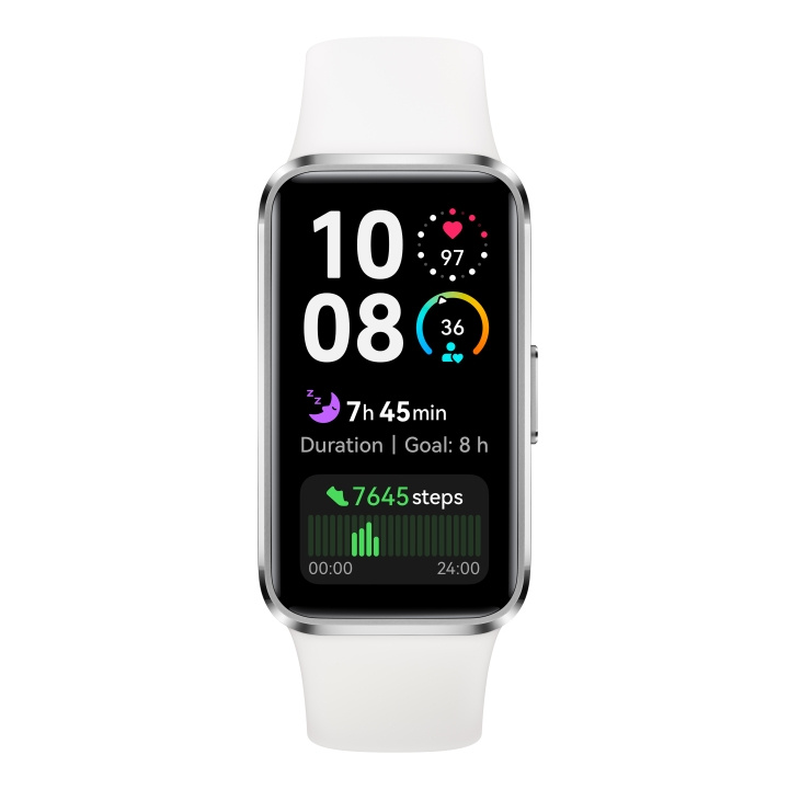 Huawei Smartwatch Band 10 - White Huawei i gruppen SPORT, FRITID & HOBBY / Smartwatch & Aktivitetsarmband / Smartwatches hos TP E-commerce Nordic AB (D44318)