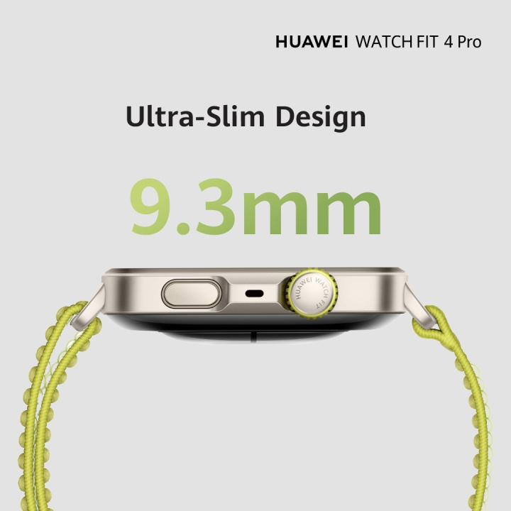 Huawei Smartwatch Watch Fit 4 Pro - Green Huawei i gruppen SPORT, FRITID & HOBBY / Smartwatch & Aktivitetsarmband / Smartwatches hos TP E-commerce Nordic AB (D44325)