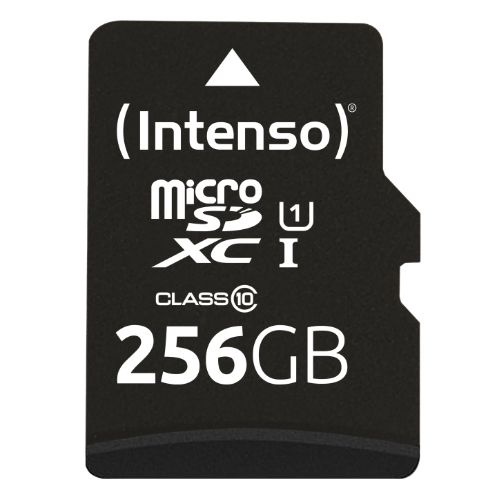 Intenso microSD 256GB UHS-I Intenso i gruppen HEMELEKTRONIK / Lagringsmedia / Minneskort / Micro SD/HC/XC hos TP E-commerce Nordic AB (D44337)