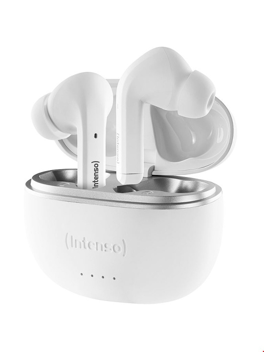 Intenso Handsfree Buds / Earphone White Intenso i gruppen HEMELEKTRONIK / Ljud & Bild / Hörlurar & Tillbehör / Hörlurar hos TP E-commerce Nordic AB (D44346)