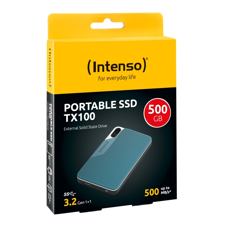 Intenso External SSD 500GB Intenso i gruppen DATORER & KRINGUTRUSTNING / Datorkomponenter / Hårddiskar hos TP E-commerce Nordic AB (D44347)