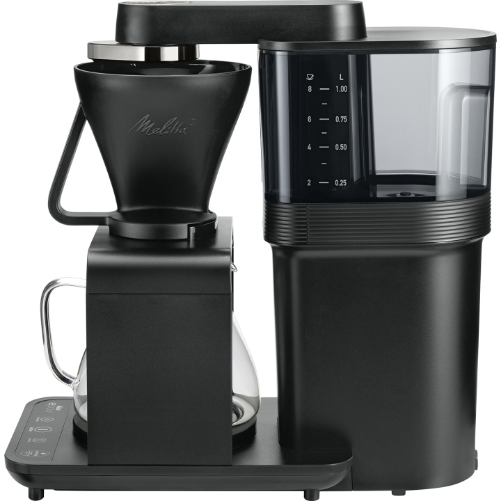 Melitta Kaffebryggare Epour Svart/Krom Melitta i gruppen HEM, HUSHÅLL & TRÄDGÅRD / Hushållsmaskiner / Kaffemaskiner & Tillbehör / Kaffebryggare hos TP E-commerce Nordic AB (D44377)