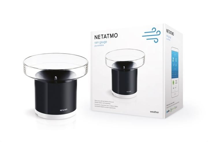 Netatmo regnmätare till väderstation i gruppen HEM, HUSHÅLL & TRÄDGÅRD / Fläktar & Klimatprodukter / Termometrar & Väderstationer hos TP E-commerce Nordic AB (D44399)