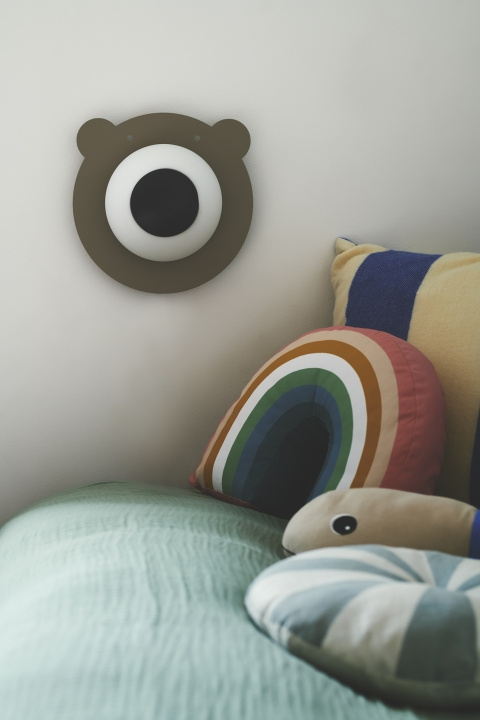 Nordlux Vägglampa Bruna Bear brun Nordlux i gruppen HEMELEKTRONIK / Belysning / Vägglampor hos TP E-commerce Nordic AB (D44404)