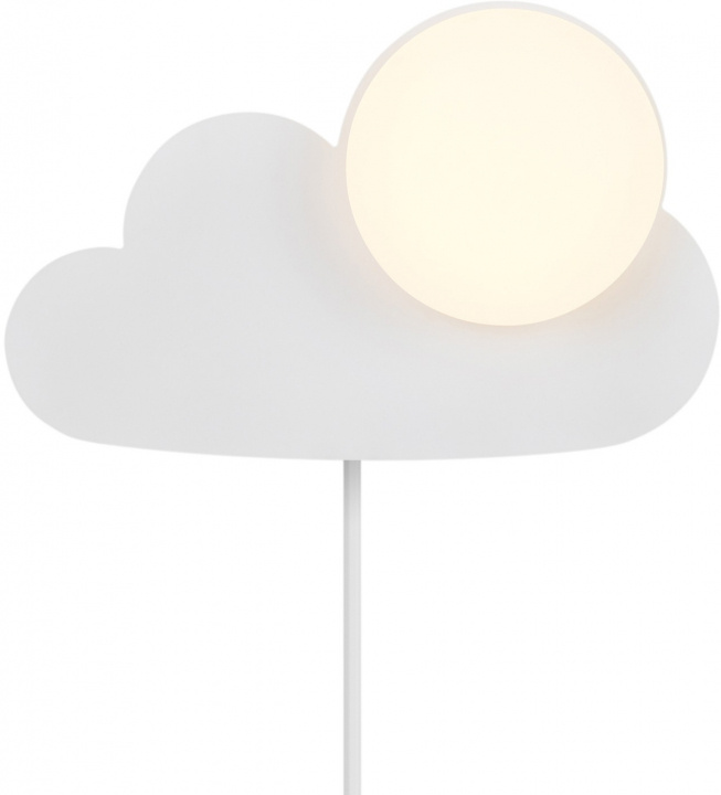 Nordlux Vägglampa Skyku Cloud vit Nordlux i gruppen HEMELEKTRONIK / Belysning / Vägglampor hos TP E-commerce Nordic AB (D44406)