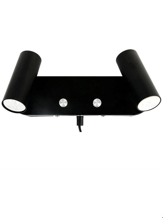 Oriva Vägglampa 2xMini Svart 49623-80 Oriva i gruppen HEMELEKTRONIK / Belysning / Vägglampor hos TP E-commerce Nordic AB (D44437)