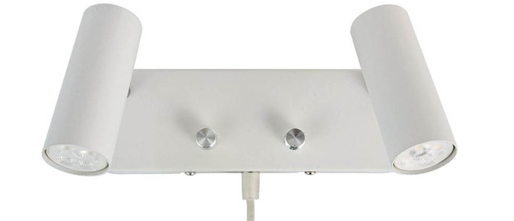 Oriva Vägglampa 2xMini Vit 49623-90 Oriva i gruppen HEMELEKTRONIK / Belysning / Vägglampor hos TP E-commerce Nordic AB (D44438)