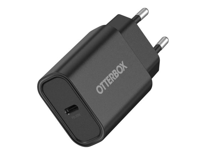 Otterbox Standard EU Wall Charger 20W Black i gruppen SMARTPHONE & SURFPLATTOR / Laddare & Kablar / Väggladdare / Väggladdare Typ C hos TP E-commerce Nordic AB (D44512)