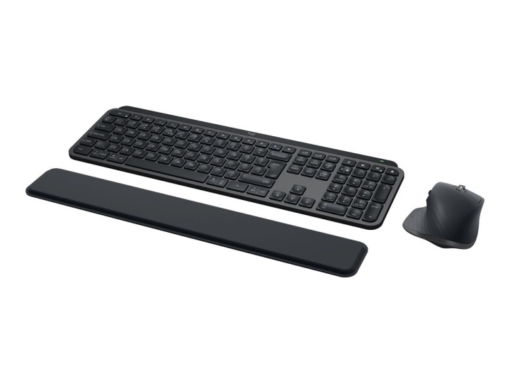 Logitech MX Keys S Combo - Graphite - U i gruppen DATORER & KRINGUTRUSTNING / Möss & Tangentbord / Tangentbord hos TP E-commerce Nordic AB (D44527)