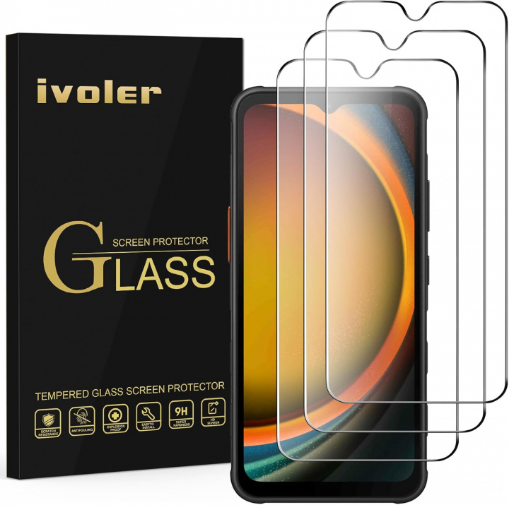 Otterbox Glass Galaxy Xcover7 - Clear - Propack Otterbox i gruppen SMARTPHONE & SURFPLATTOR / Mobilskydd / Samsung hos TP E-commerce Nordic AB (D44616)