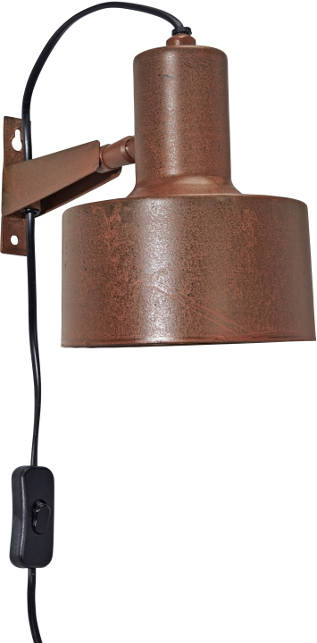PR Home Vägglampa Solo Rost 23cm PR Home i gruppen HEMELEKTRONIK / Belysning / Vägglampor hos TP E-commerce Nordic AB (D44727)