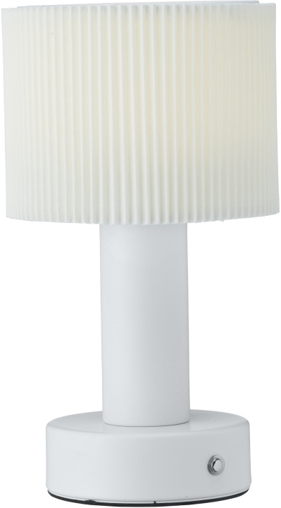 PR Home Laddbar Tiara vit 24 cm PR Home i gruppen HEMELEKTRONIK / Belysning / Bordslampor hos TP E-commerce Nordic AB (D44736)